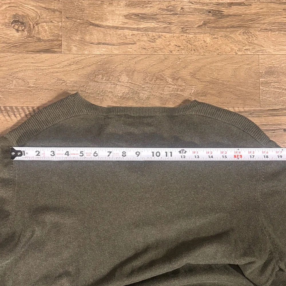 Marc Anthony Olive V-Neck Sweater - Size XXL